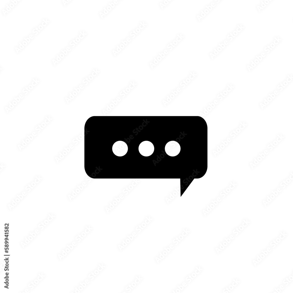 speech bubble chat icon speech bubble chat icon