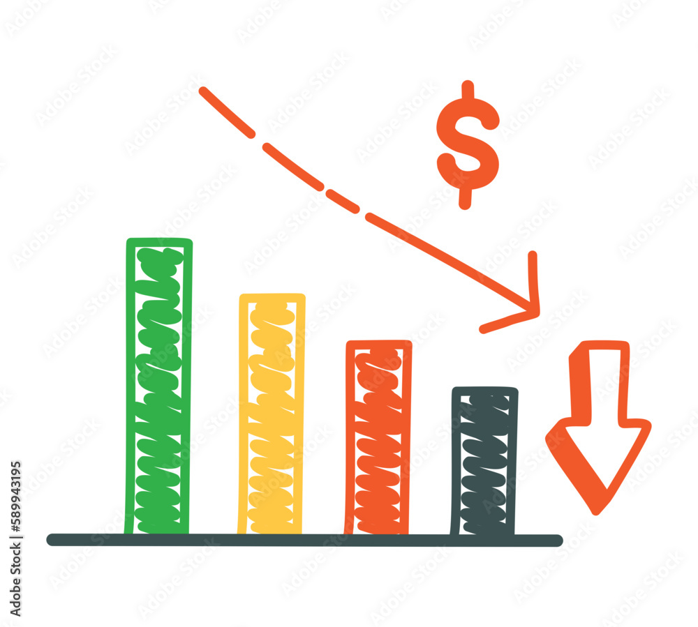 income lose illustration income lose illustration
