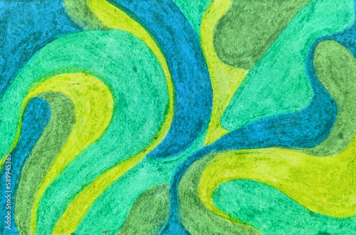 blue green swirl