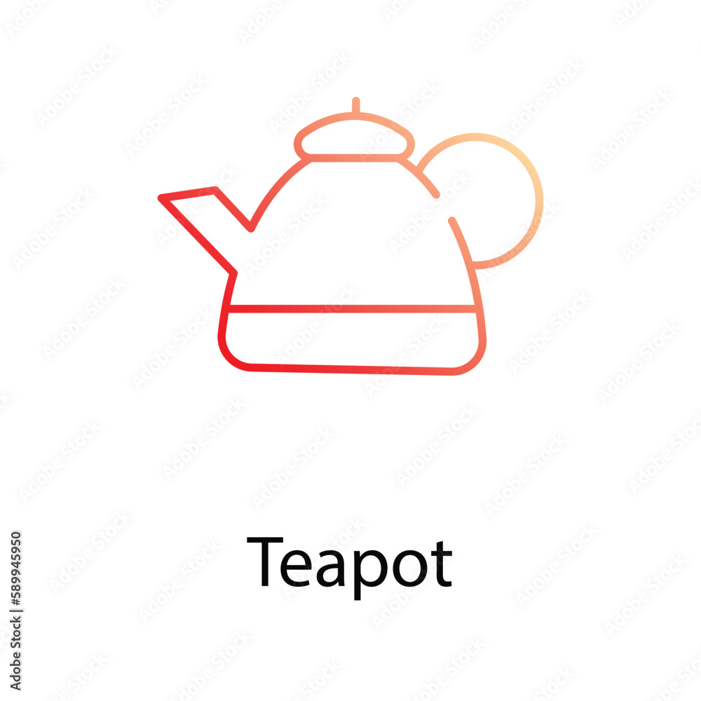 Teapot icon. Suitable for Web Page, Mobile App, UI, UX and GUI design Teapot icon. Suitable for Web Page, Mobile App, UI, UX and GUI design