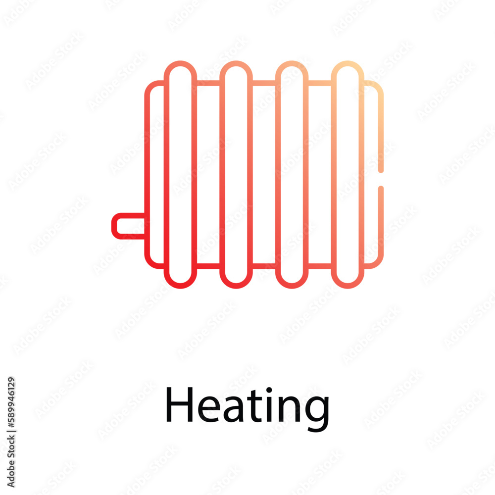 Heating icon. Suitable for Web Page, Mobile App, UI, UX and GUI design Heating icon. Suitable for Web Page, Mobile App, UI, UX and GUI design