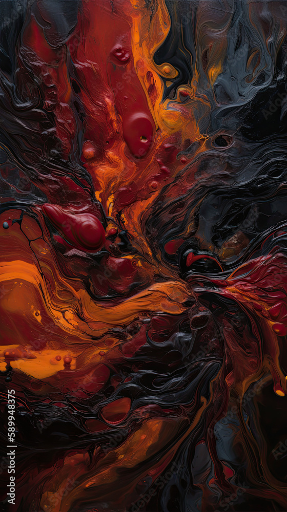 Obraz premium fire background