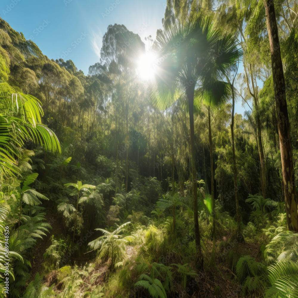 morning in the jungle morning in the jungle