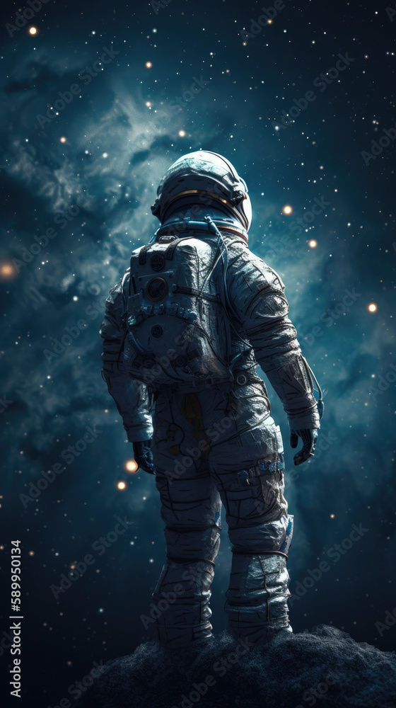 astronaut in space astronaut in space