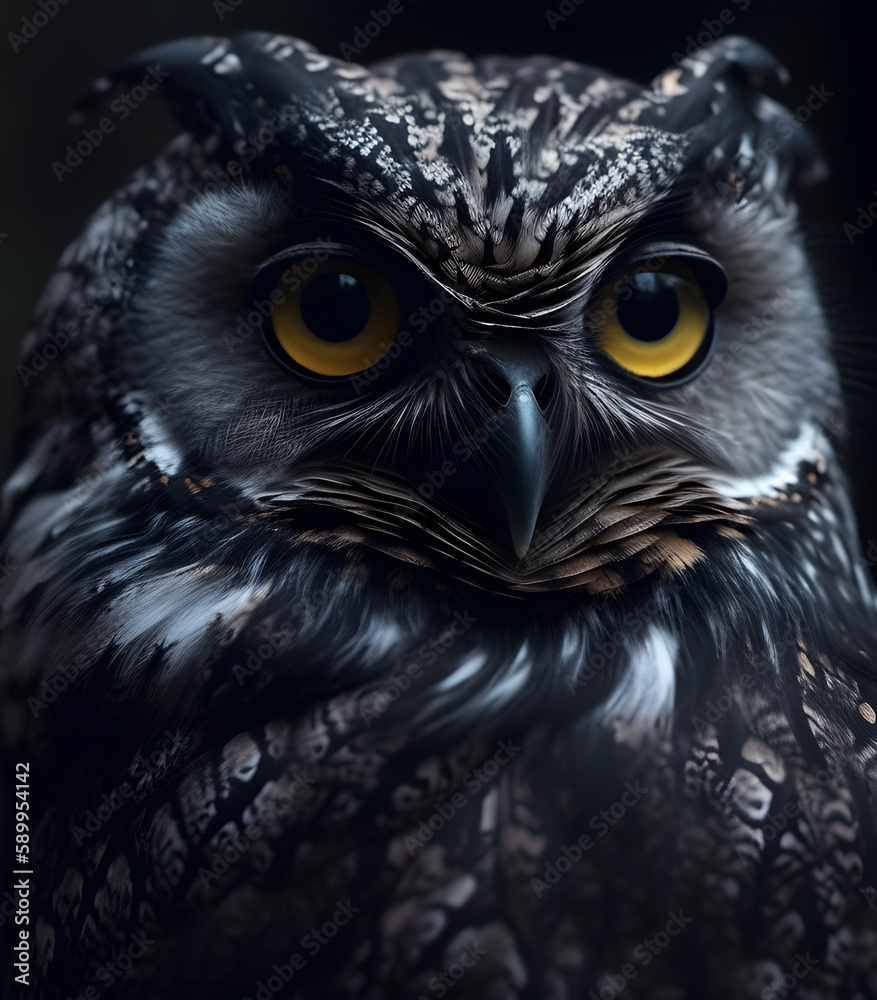 great horned owl great horned owl