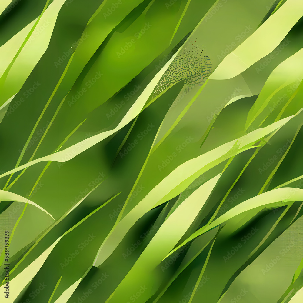 Obraz premium green leaves background seamless texture