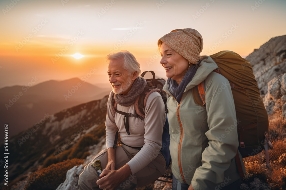 Never Too Old For An Affair: An older couple reaches new heights together