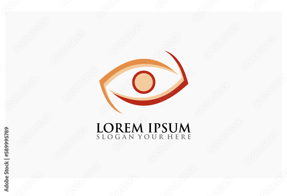 eye concept creative design business logo eye concept creative design business logo