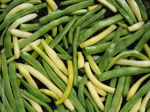 green beans legumes food