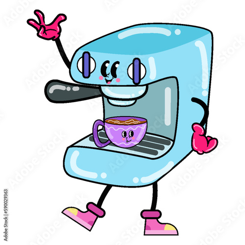 Adorable Cartoon Character Illustration