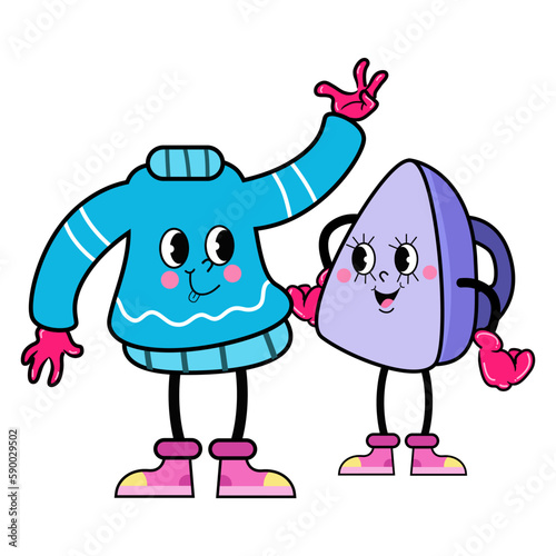 Adorable Cartoon Character Illustration