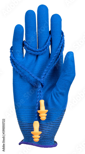 Safety workplace glove and ears protection