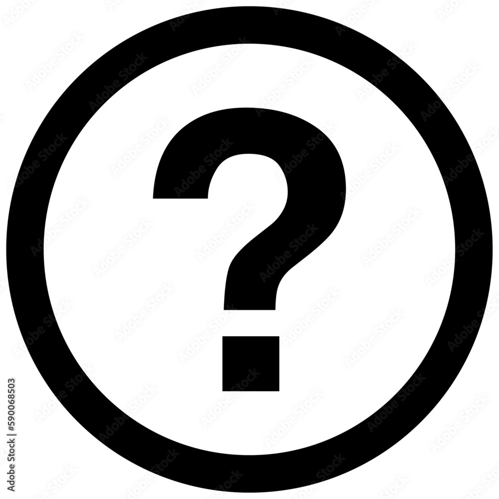 Question mark icon, black color line flat style circle design help symbol, FAQ or query sign vector graphic illustration, colorful buttons for web, app, mobile, label, stamp, sticker. Question mark icon, black color line flat style circle design help symbol, FAQ or query sign vector graphic illustration, colorful buttons for web, app, mobile, label, stamp, sticker.