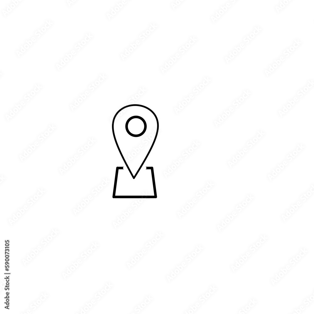 Location Map Icon 