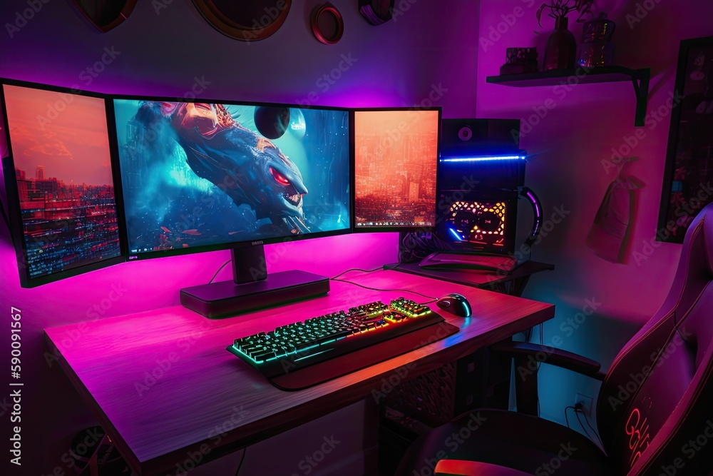 The Ultimate Gaming Setup An Overview of a Pro Gamer's PC Gaming
