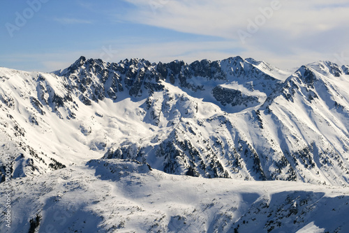 Winter view of Pirin Mountain from Todorka peak, Bulgaria © Stoyan Haytov