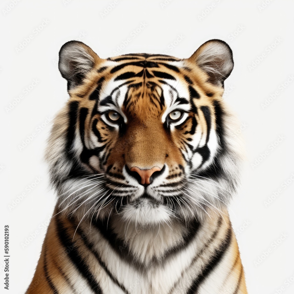 Obraz premium white bengal tiger