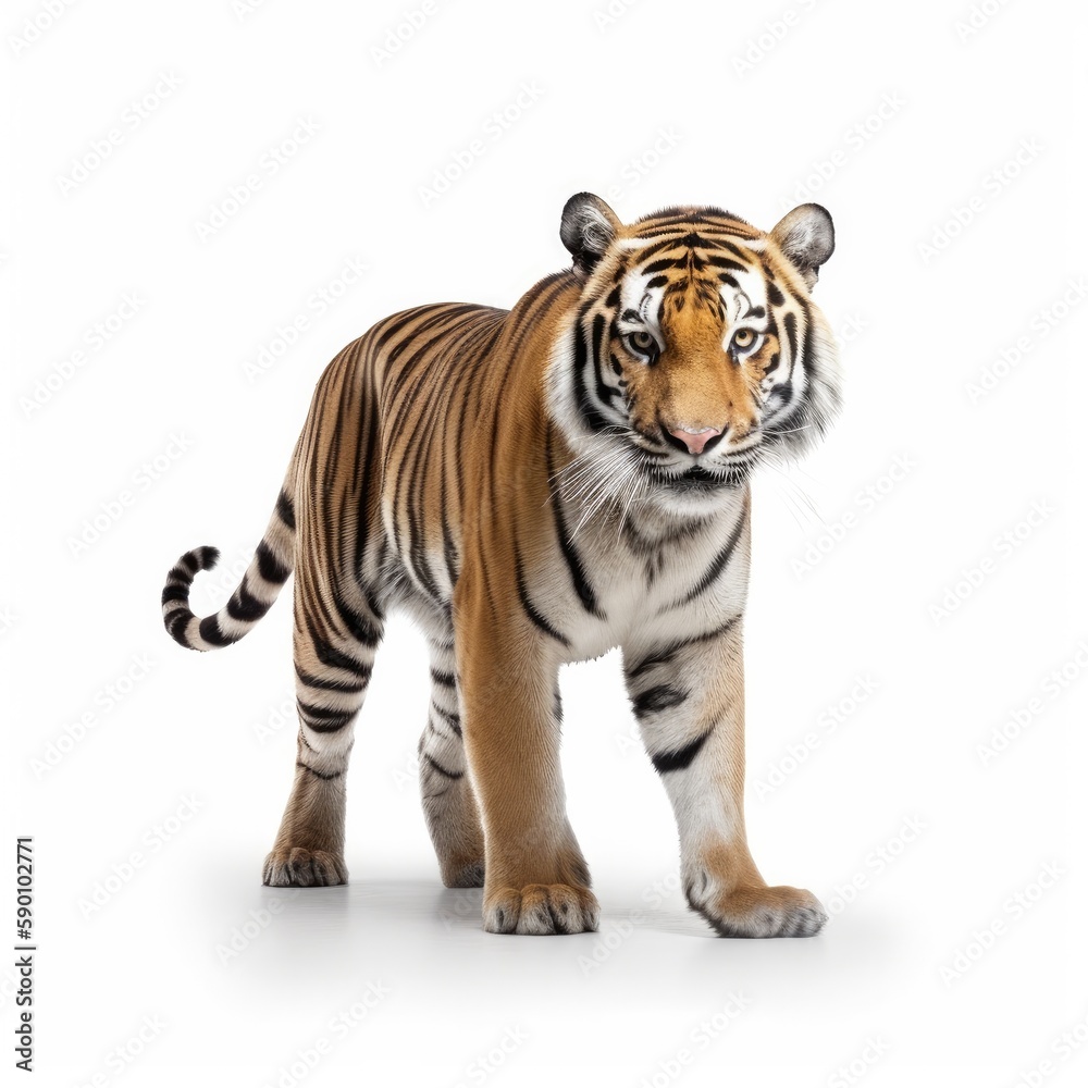 tiger isolated