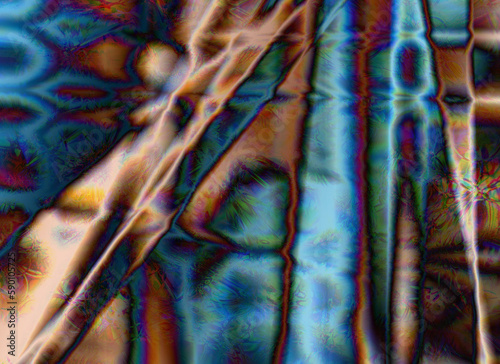 shiny wavy colorful abstract background