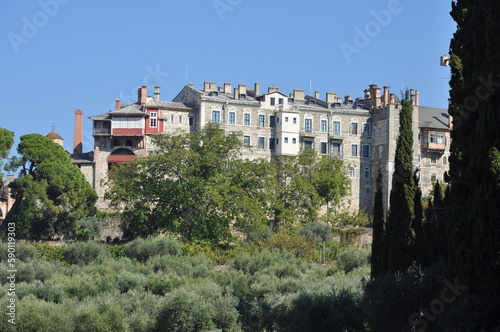 The Monastery of Vatopedi is a monastery built on Mount Athos
 photo
