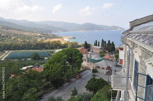 The Monastery of Vatopedi is a monastery built on Mount Athos
 photo