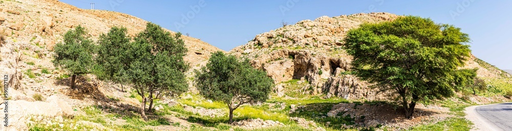 Zeklab Dam, panorama town and spring water
سد زقلاب المائي، بانوراما بلدات اردنية- مجاري ماء نقية