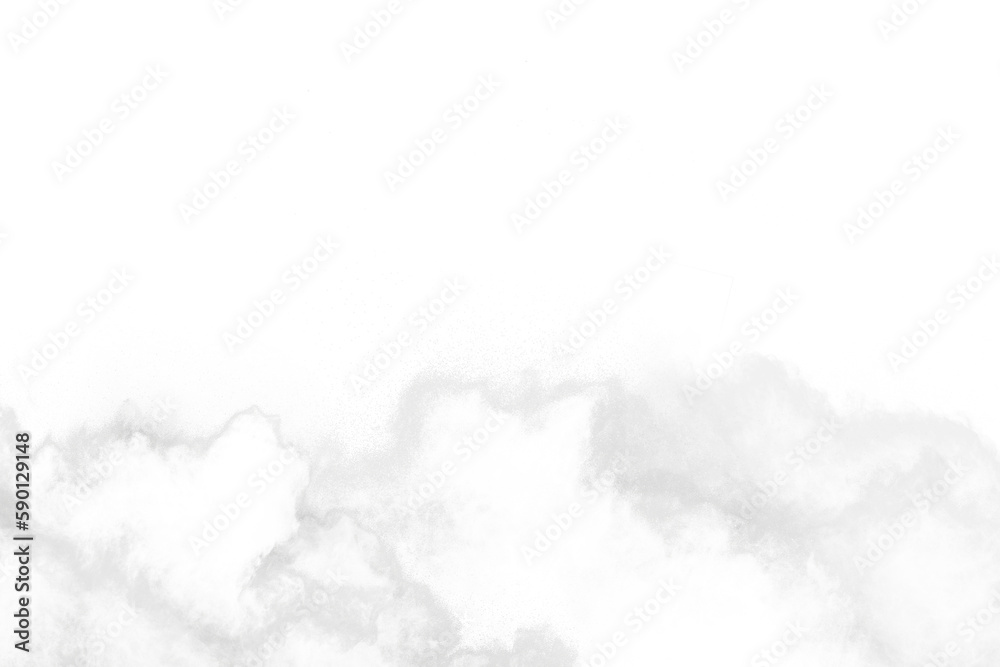 White powder explosion White powder explosion