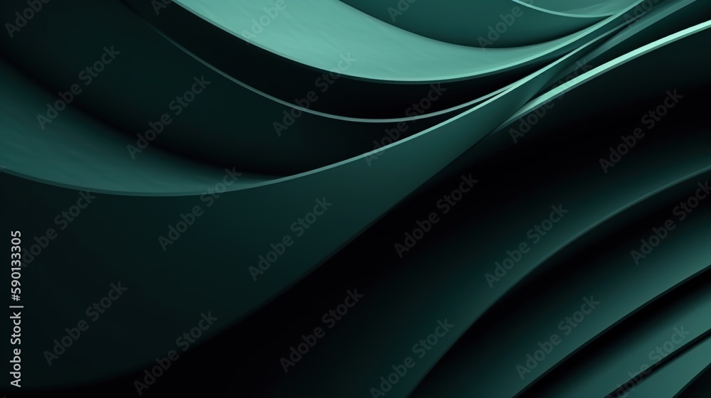 Obraz premium Dark Green Abstract Background
