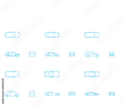 Vector vehicles - 6 Vector cars