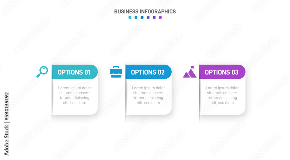 Timeline infographic with infochart. Modern presentation template with 3 spets for business process. Website template on white background for concept modern design. Horizontal layout. Timeline infographic with infochart. Modern presentation template with 3 spets for business process. Website template on white background for concept modern design. Horizontal layout.