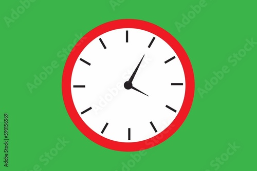 time to go clock animation video