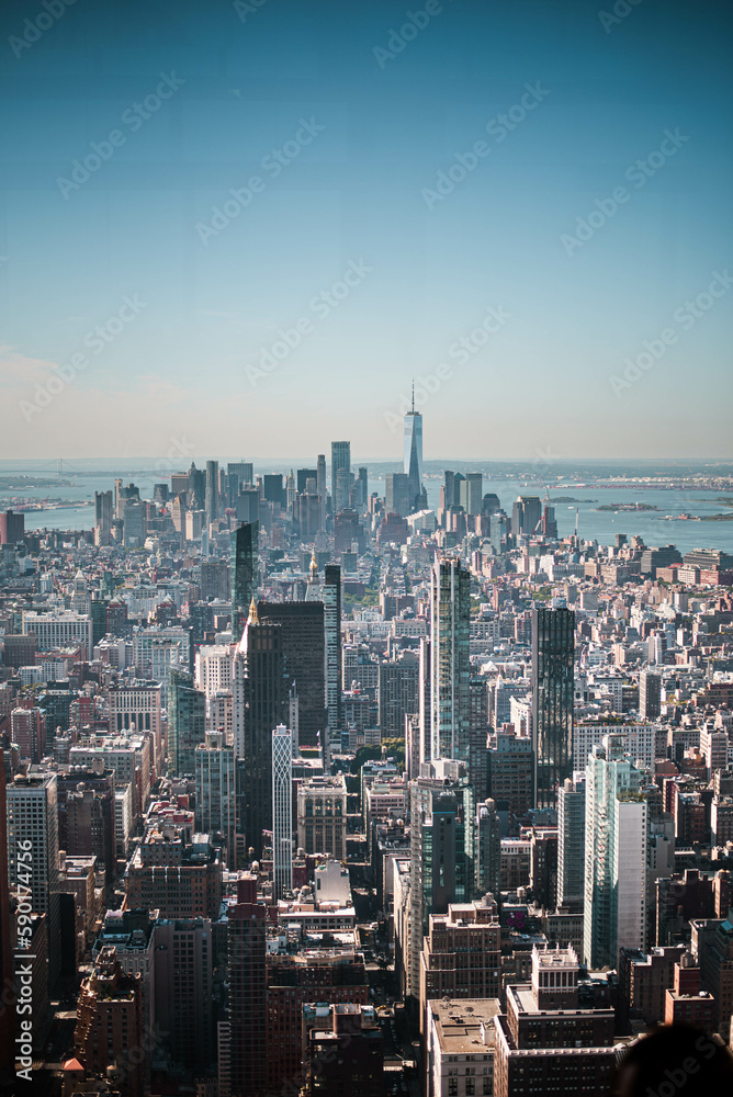 Obraz premium city skyline