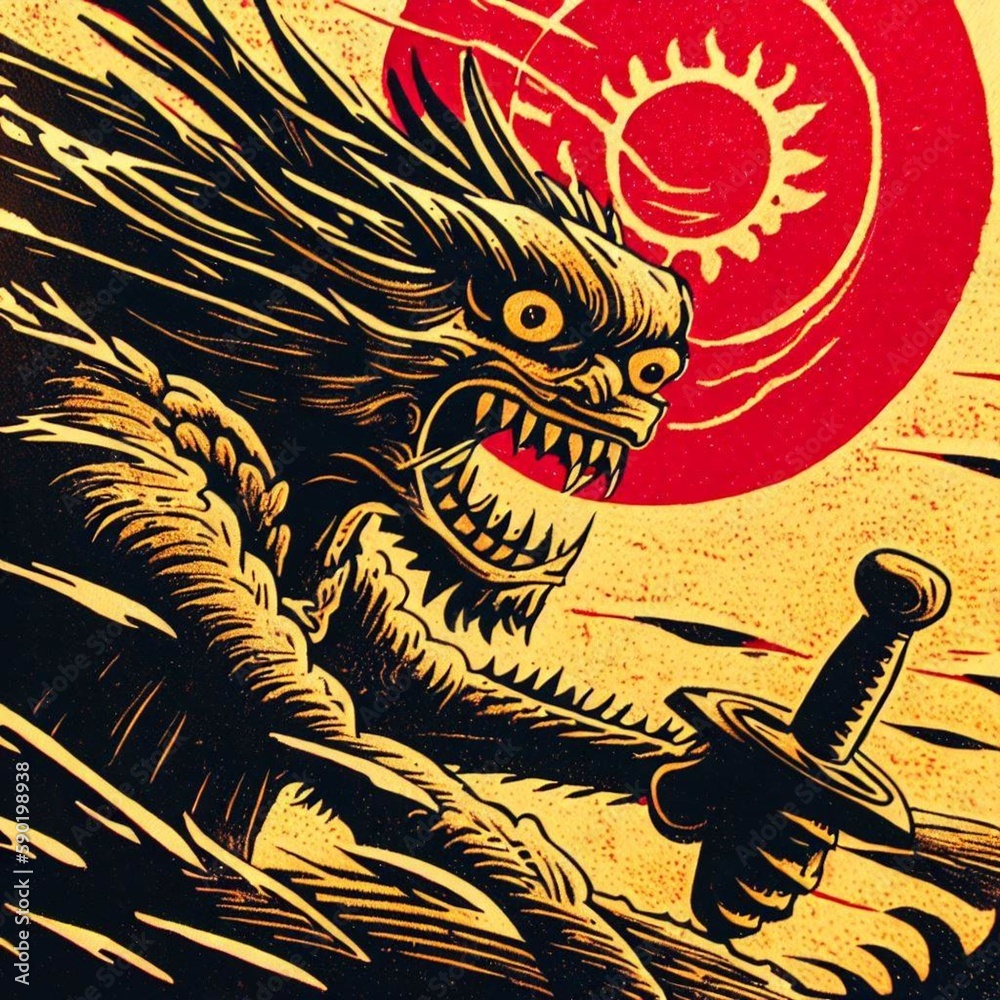 Scary Art Evil Toad Frog Anime Manga Monster Hellish Dark Art Cookie nhan-s-c-c-ng-ng-m-c-ng-y-u-c-a-h-u-ph-ng-nhi