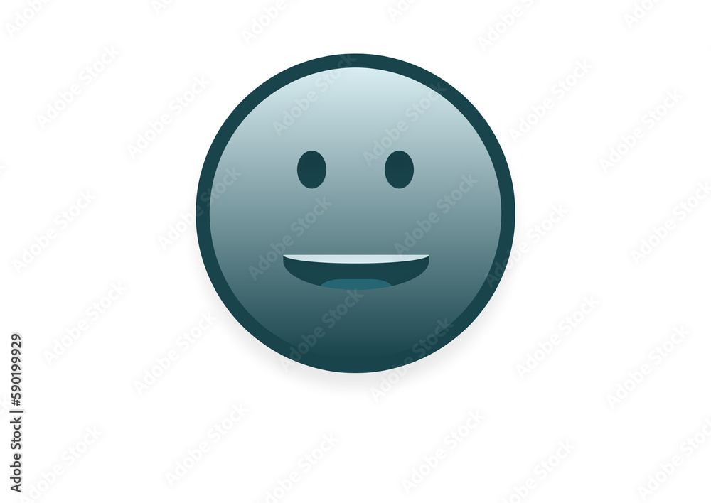 Fototapeta premium smiley face emoji 