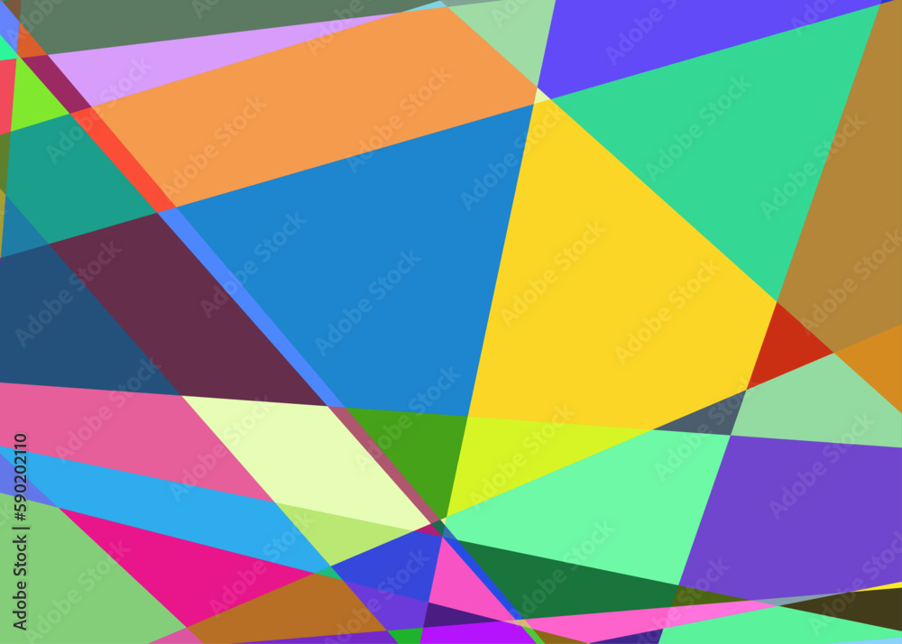 Geometric abstraction generative art background art illustration Geometric abstraction generative art background art illustration