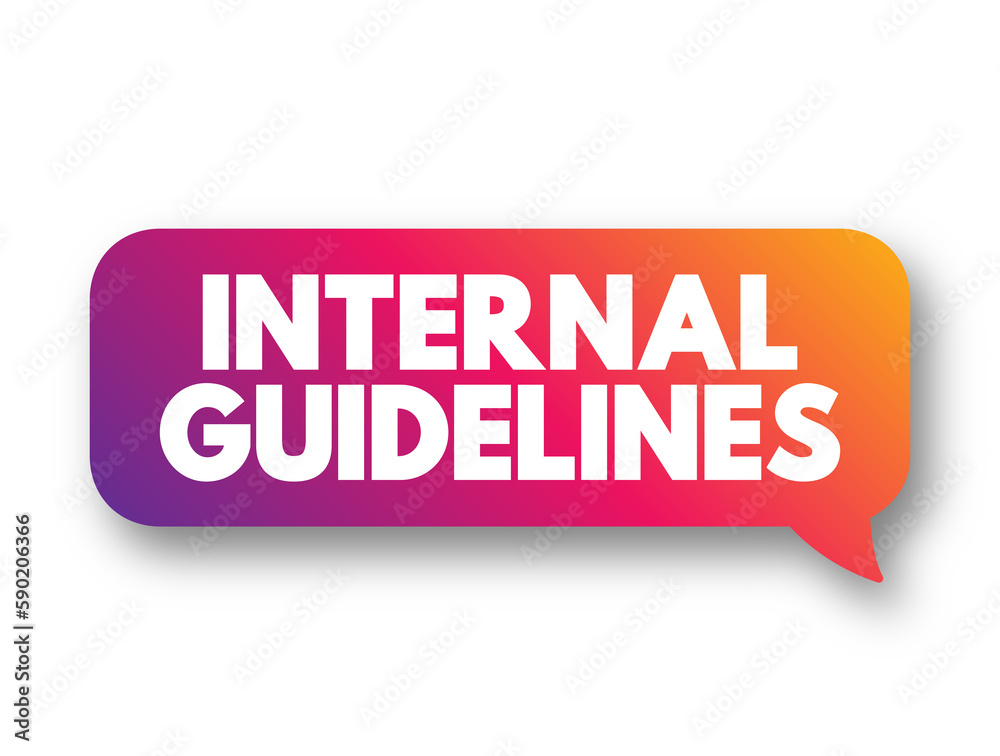 Internal Guidelines are the overriding governing documents that are intended to ensure high quality and efficient case processing, text concept background Internal Guidelines are the overriding governing documents that are intended to ensure high quality and efficient case processing, text concept background