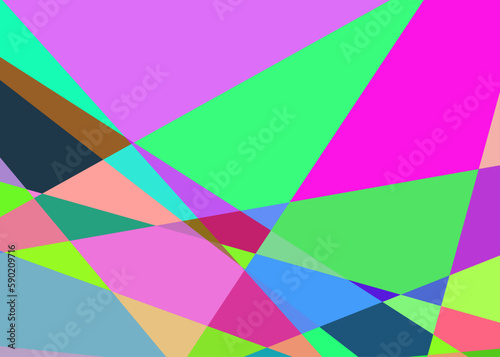 Geometric abstraction generative art background art illustration