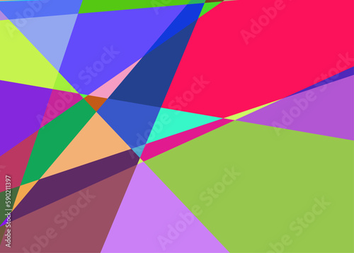 Geometric abstraction generative art background art illustration
