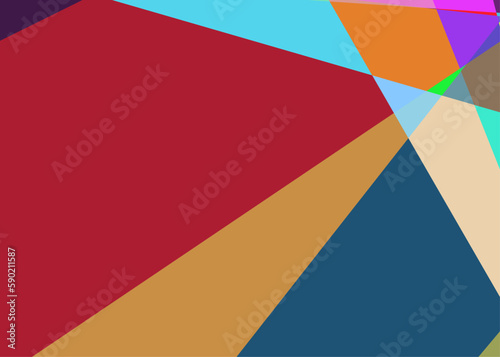 Geometric abstraction generative art background art illustration