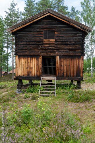 Bauernhäuser und Scheunen im Freilichtmuseum Dokka, Norwegen © Cezanne-Fotografie