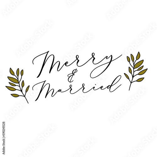 Merry and Married Wedding (ID: 590241528)