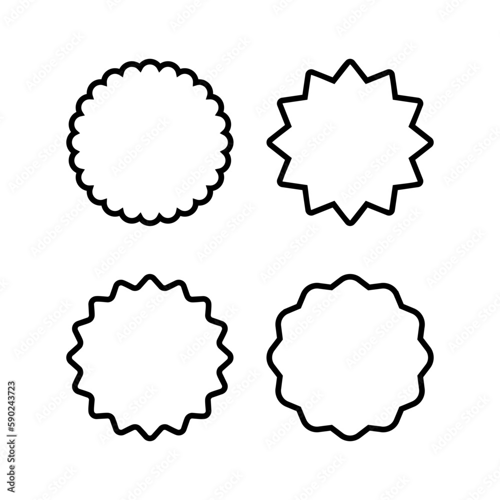 Badge icon vector illustration. Awards icon vector. Achieve sign and symbols Badge icon vector illustration. Awards icon vector. Achieve sign and symbols
