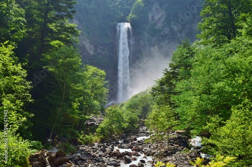 初夏の平湯大滝　奥飛騨
