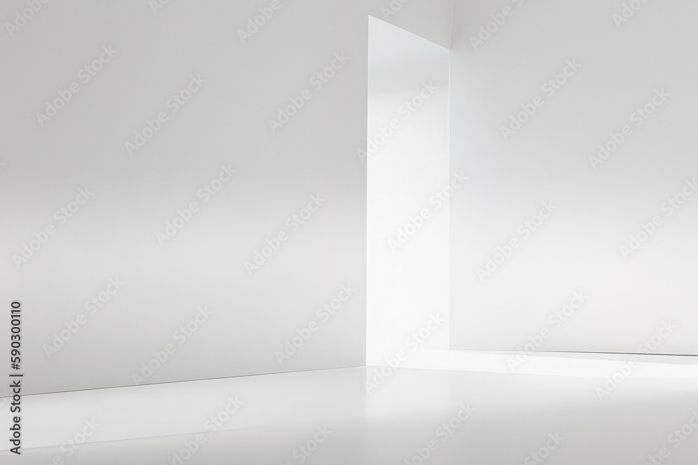 Abstract white studio background for product presentation. Abstract white studio background for product presentation.