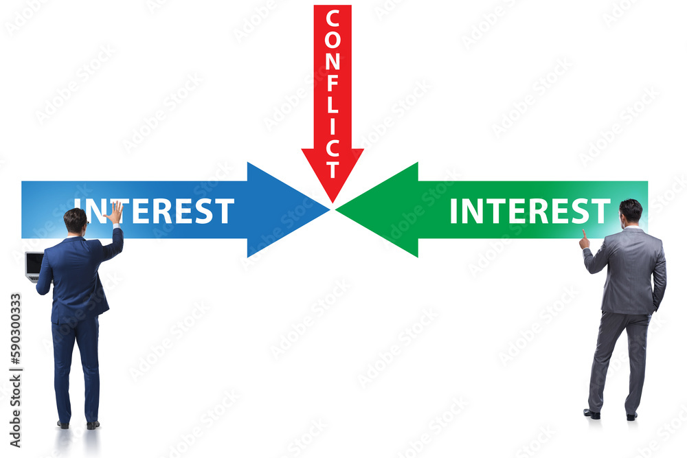Conflict of interest concept in ethical business Conflict of interest concept in ethical business