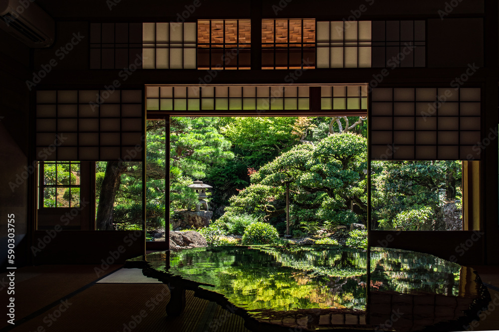 Fototapeta premium kyoto 庭園美