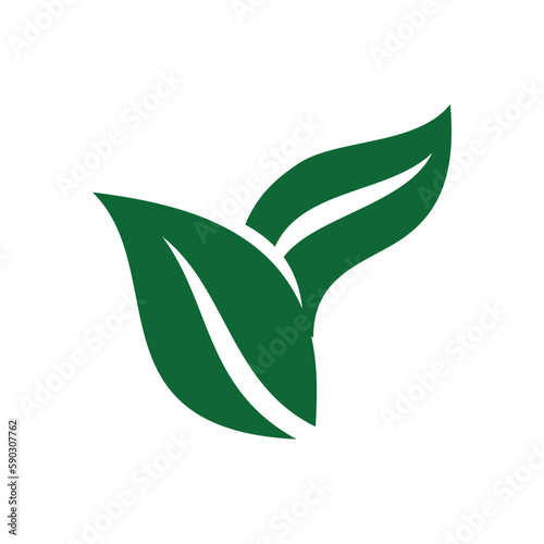 vegan logo template. Icon Illustration Brand Identity. Isolated and flat illustration. Vector graphic