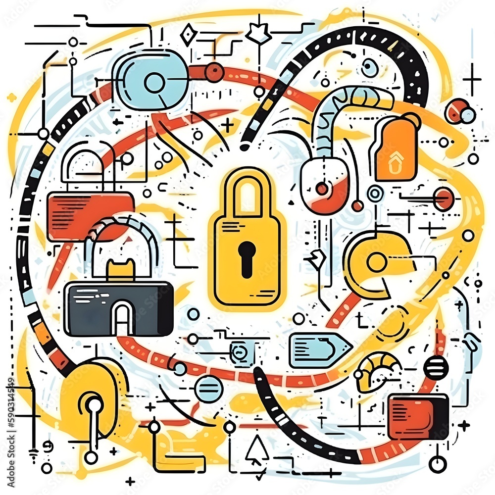 Obraz premium Digital Enterprise