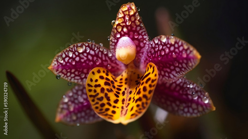 Calena Major Orchidea Image-Generative AI Art.  Discover the beauty with a stunning Calena Major Orchidea image. photo