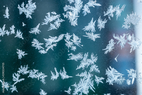 Ice patterns on window  © KirKam